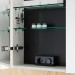 Burgbad Lin20 Spiegelschrank 120 (SPQL120) PG2 Acrylfront/Mehrfachlackierung Matt