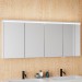 Burgbad Lin20 Spiegelschrank 160 (SPQK160) PG2 Acrylfront/Mehrfachlackierung Matt