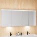 Burgbad Lin20 Spiegelschrank 160 (SPQL160) PG2 Acrylfront/Mehrfachlackierung Matt