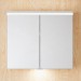 Burgbad Lin20 Spiegelschrank 80 (SPQL080) PG2 Acrylfront/Mehrfachlackierung Matt