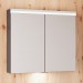 Burgbad Lin20 Spiegelschrank 80 (SPQL080) PG2 Acrylfront/Mehrfachlackierung Matt