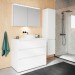 Burgbad Lin20 Waschtischunterschrank 100 (WXOE100) PG3 Mehrfachlackierung HGL
