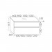 Burgbad Lin20 Waschtischunterschrank 120 (WXOD120) PG2 Acrylfront/Mehrfachlackierung Matt