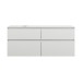 Burgbad Lin20 Waschtischunterschrank 140 (SGIF140) PG2 Acrylfront/Mehrfachlackierung Matt