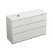Burgbad Lin20 Waschtischunterschrank 140 (SGIG140) PG2 Acrylfront/Mehrfachlackierung Matt