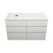 Burgbad Lin20 Waschtischunterschrank 140 (SGIG140) PG2 Acrylfront/Mehrfachlackierung Matt