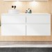 Burgbad Lin20 Waschtischunterschrank 140 (SGRA140) PG3 Mehrfachlackierung HGL