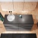 Burgbad Lin20 Waschtischunterschrank 140 (SGRB140) PG2 Acrylfront/Mehrfachlackierung Matt