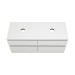 Burgbad Lin20 Waschtischunterschrank 140 (SGRC140) PG2 Acrylfront/Mehrfachlackierung Matt