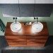 Burgbad Lin20 Waschtischunterschrank 140 (SGRD140) PG1 Melamin