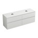 Burgbad Lin20 Waschtischunterschrank 160 (SGIH160) PG2 Acrylfront/Mehrfachlackierung Matt