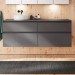 Burgbad Lin20 Waschtischunterschrank 160 (SGRA160) PG2 Acrylfront/Mehrfachlackierung Matt