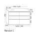 Burgbad Lin20 Waschtischunterschrank 160 (SGRB160) PG1 Melamin
