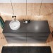 Burgbad Lin20 Waschtischunterschrank 160 (SGRB160) PG2 Acrylfront/Mehrfachlackierung Matt