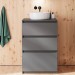 Burgbad Lin20 Waschtischunterschrank 60 (WXOE060) PG2 Acrylfront/Mehrfachlackierung Matt