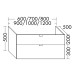 Burgbad rc40 System Waschtischunterschrank passend zu Konsolenplatten 100 (WWNX100) PG1