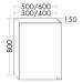 Burgbad rl40 Room Light Spiegelschrank Modular(SPOE060)PG1