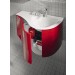 Burgbad Sinea 2.0 Gästebad Mineralguss-Waschtisch inkl. Waschtischunterschrank 670 PG3 (SFHB06T)