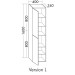 Burgbad Sinea 2.0 Hochschrank (HSIM04T) PG1