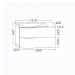 Burgbad Sinea 2.0 Mineralguss-Waschtisch inkl. Waschtischunterschrank 1210 (SFGZ121) PG2