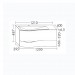 Burgbad Sinea 2.0 Mineralguss-Waschtisch inkl. Waschtischunterschrank mit LED-Griffleistenbeleuchtung 1210 (SFGY121) PG1