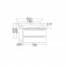 Burgbad kama Ella MG-Waschtisch+WT-Unterschrank PG1  