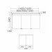 Burgbad Sinea/Selection Spiegelschrank 800 PG1 inkl. horizontaler Aufsatzleuchte