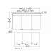 Burgbad Sinea Spiegelschrank 1400 PG2 inkl. horizontaler Aufsatzleuchte
