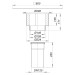 DALLMER Brandschutzelement 10 Stahltrapez f. Dachablauf DN 125