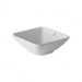 Duravit Aufsatzbecken Me by Starck Bacino 420 mm quadratisch, mit Überlauf, ohne HLB, weiß