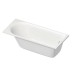 DU Badewanne D-Neo 1600x700mm, weiß, Einbauversion, 1 Rückenschräge