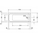 Duravit D-Code 170x70cm Badewanne weiß 700098000000000 