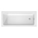 Duravit D-Code 2.0 Badewanne 1600x700mm Einbauversion Innentiefe 450mm reduzierte Randhöhe von 25mm Weiß 700669000000000