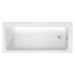 Duravit D-Code 2.0 Badewanne 1700x750mm Einbauversion Innentiefe 450mm reduzierte Randhöhe von 25mm Weiß 700671000000000