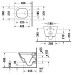 Duravit D-Neo wandhängendes Tiefspül-WC Compact rimless, Wondergliss, weiß 25880900001