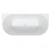 DU DuraSenja Badewanne,Oval,1500x750x585mm,Vw.,ws,Acr
