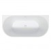 DU DuraSenja Badewanne,Oval,1700x800x585mm,Vw.,ws,Acr