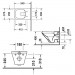Duravit Durastyle rimless wandhängendes Tiefspül-WC mit WonderGliss-Beschichtung 25510900001