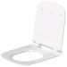 DU WC-Sitz DuraStyle mit SoftClose Scharniere edelstahl, weiß