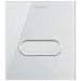 DU Betätigungsplatte A1, für Urinal 140,5x157mm, Glas Weiß