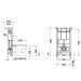 DU WC-Element für Wand-WC, Standard 500x990mm
