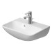 DU Handwaschbecken ME by Starck 450 mm m it ÜL, mit HLB, 1 HL, weiß,Durashield