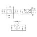 DU WWC-Set ME by STARCK,rimless,Durafix TS,weiß,inkl.WC-Sitz m.Absenkautomatik
