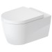 DU WWC-Set 570mm ME by Starck,Hygiene- Flush,Weiß HYG,riml.,TS,WC-Sitz