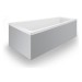 Duravit No 1 links 1600x850 Acryl Trapez Badewanne weiß 700506000000000