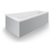 Duravit No 1 links 1700x1000 Acryl Trapez Badewanne weiß 700508000000000
