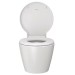 DU Wand-WC Starck 1 575 mm Tiefspüler, Durafix, weiß WonderGliss