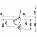 Duravit Urinal Set Starck 1 mit Deckel 0835320000