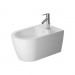 Duravit Wand-Bidet ME by Starck 570 mm m.Überlauf, m.HLB, 1 Hahnloch, Durafix, weiß