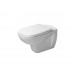 DU WWC-Set D-Code, rimless, Durafix TS,weiß, inkl.WC-Sitz m.Absenkautomatik